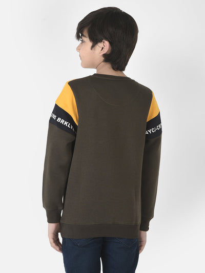  Olive Brooklyn Sweatshirt