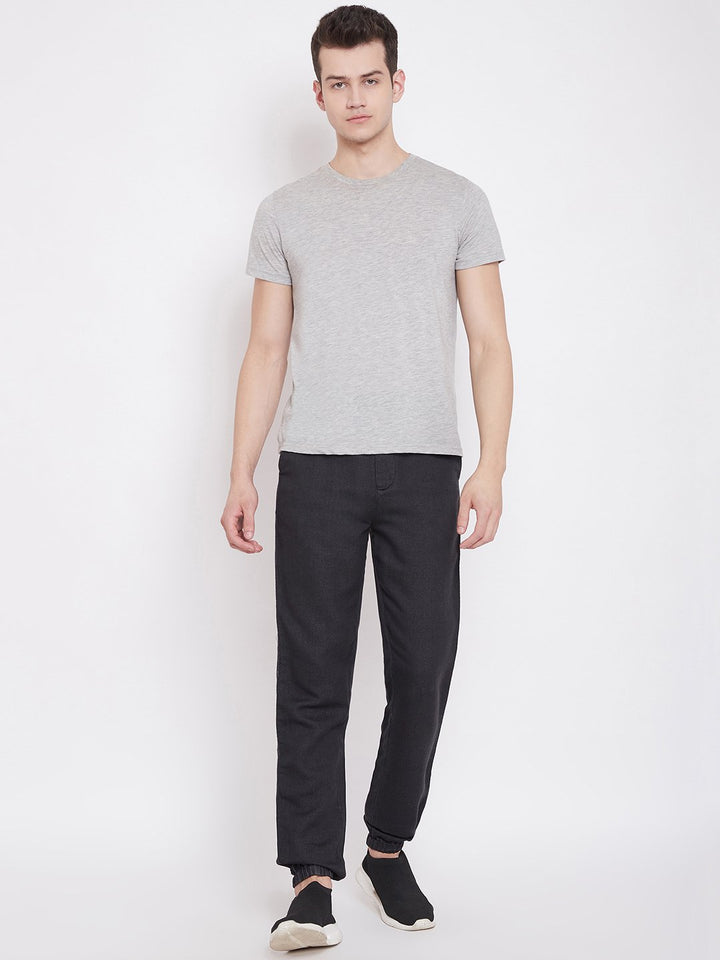 Black Smart Fit Joggers - Men Joggers