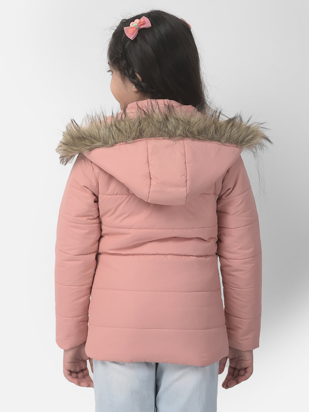  Pink Light-Padding Jacket