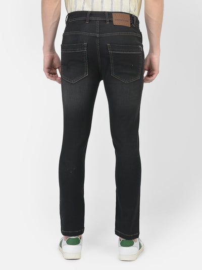  Dark Grey Light-Wash Jeans