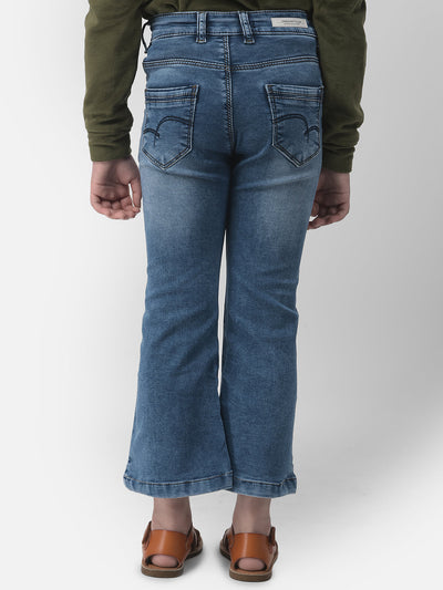  Blue Boot-Cut Denims