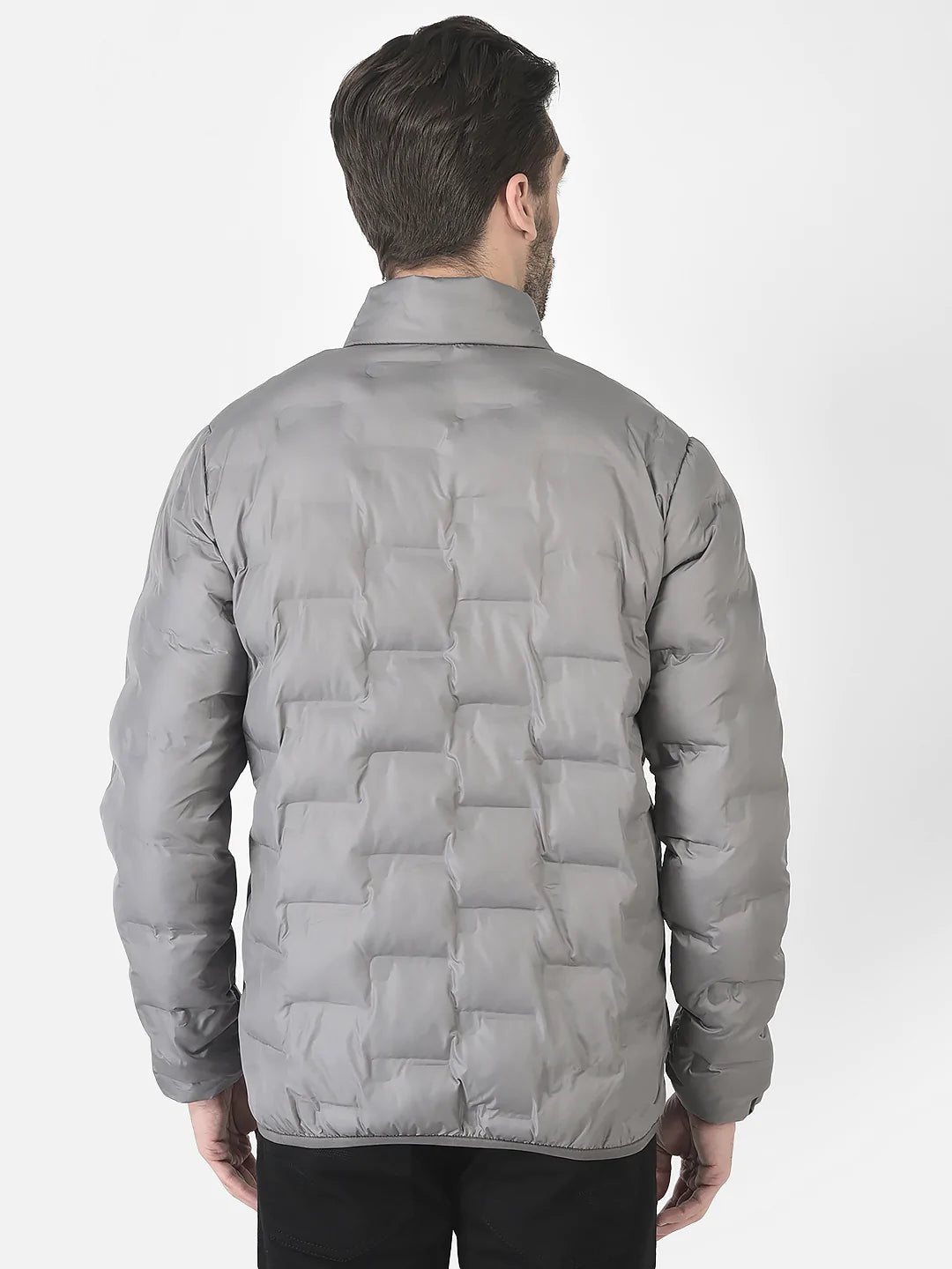  Grey Light Padded Jacket 