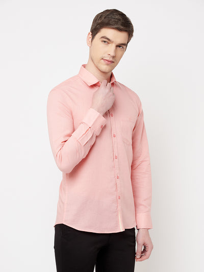 Pink Casual Shirt - Men Shirts