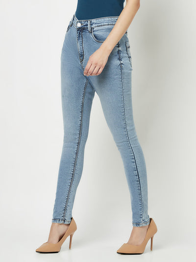  Slim-Fitting Blue Jeans