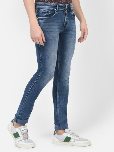  Blue Slim-Fit Denims