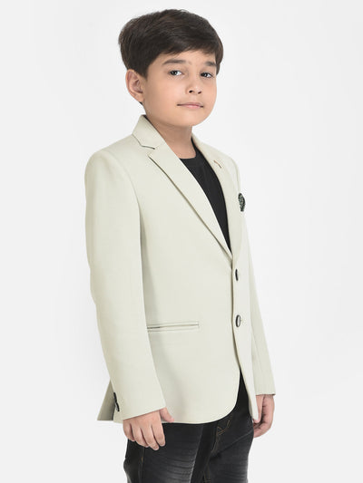 Mint Green Blazer with 3 Pocket Styling