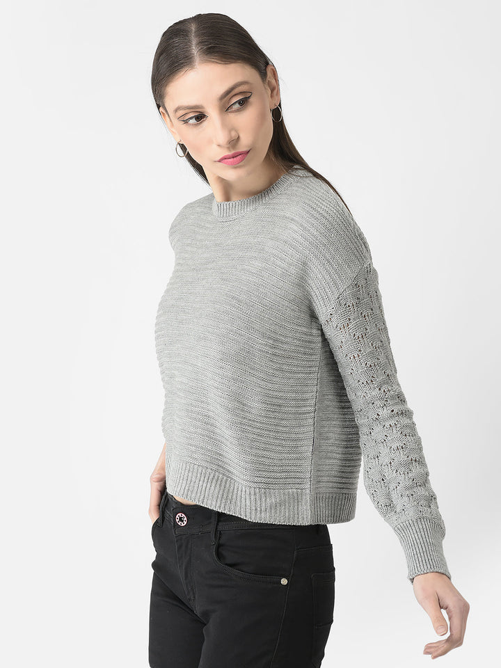  Minimal Grey Sweater
