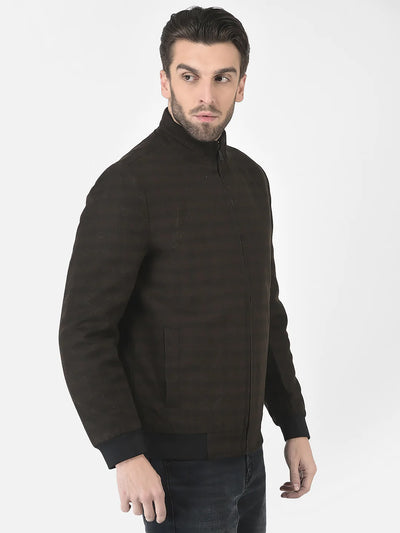  Brown Checkered Jacket 
