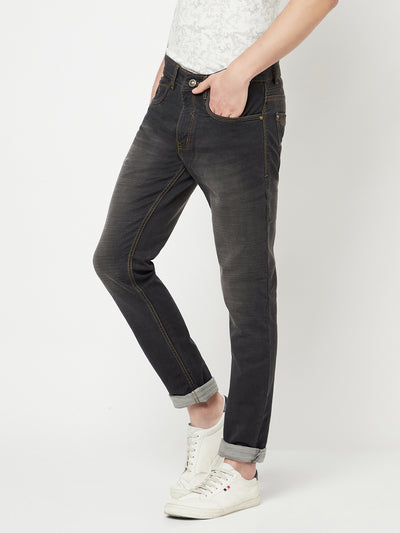 Black Light Fade Jeans - Men Jeans