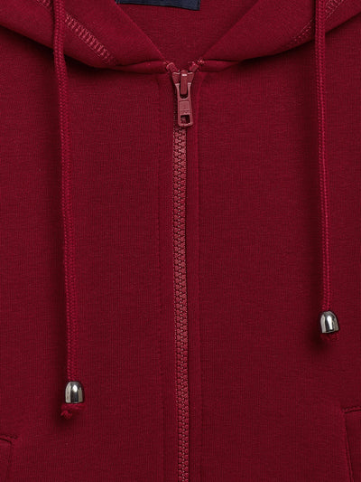 Red Hooded Sweatshirt - Girls Sweatshirts