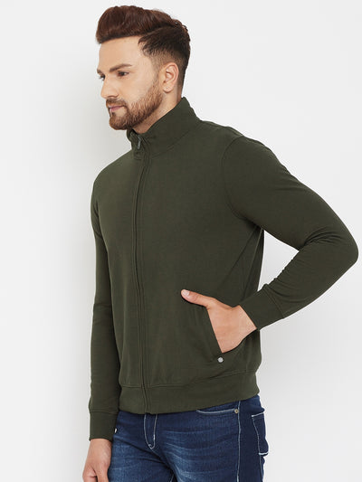 Olive Sweatshirt - Men Sweatshirts