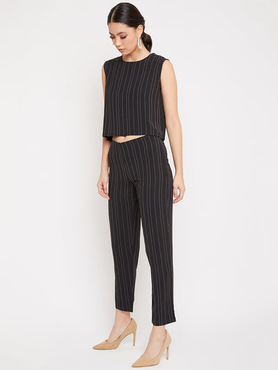 Striped Co-ord Set - Women Co-ord Sets