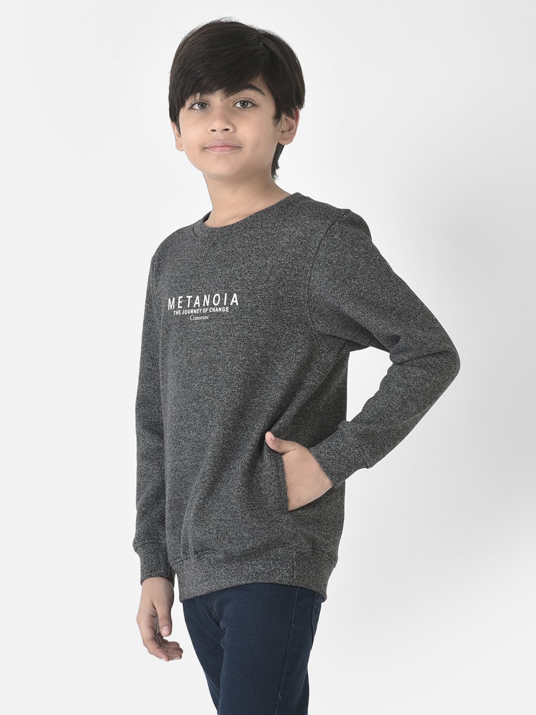  Dark Grey Metanoia Sweatshirt 