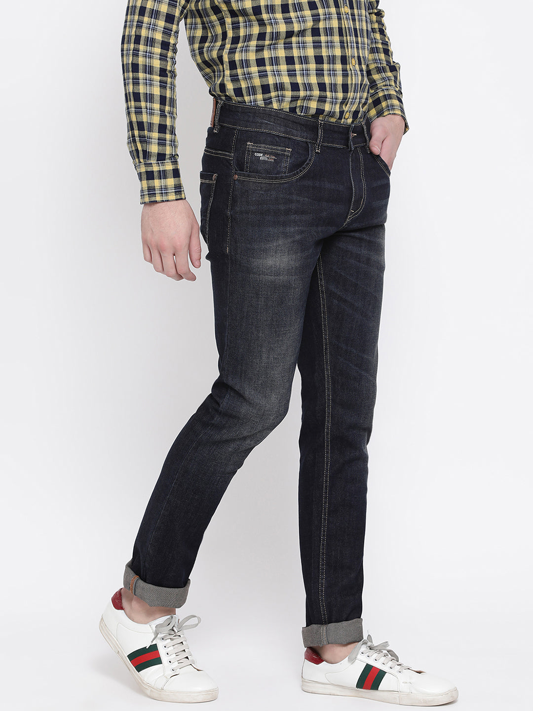 Black Slim Fit Jeans - Men Jeans