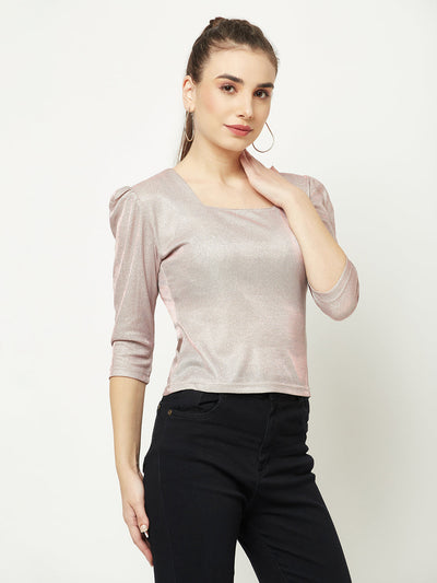  Pink Shimmer Top