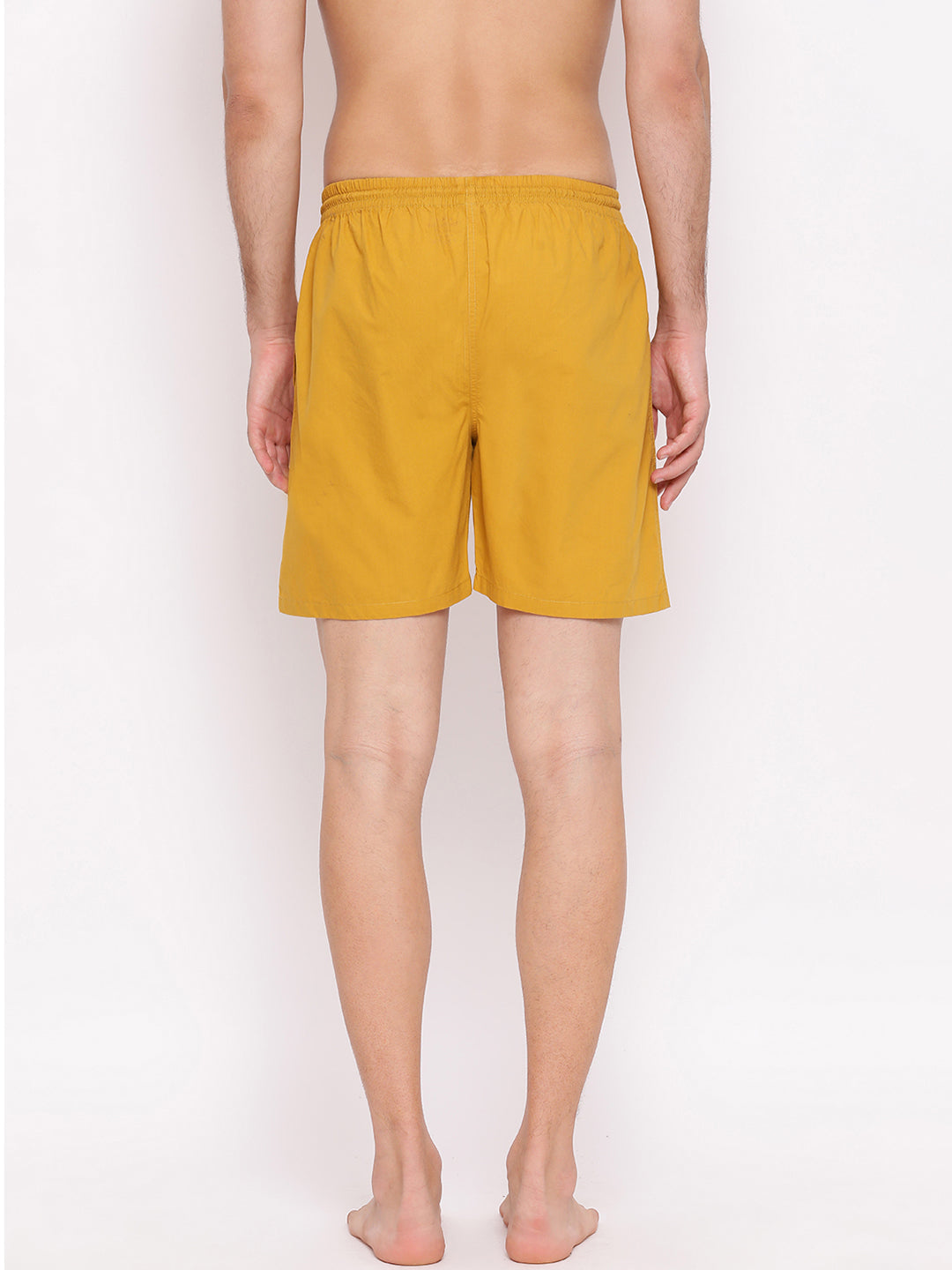 Yellow Comfort Fit Boxer - Men Boxers