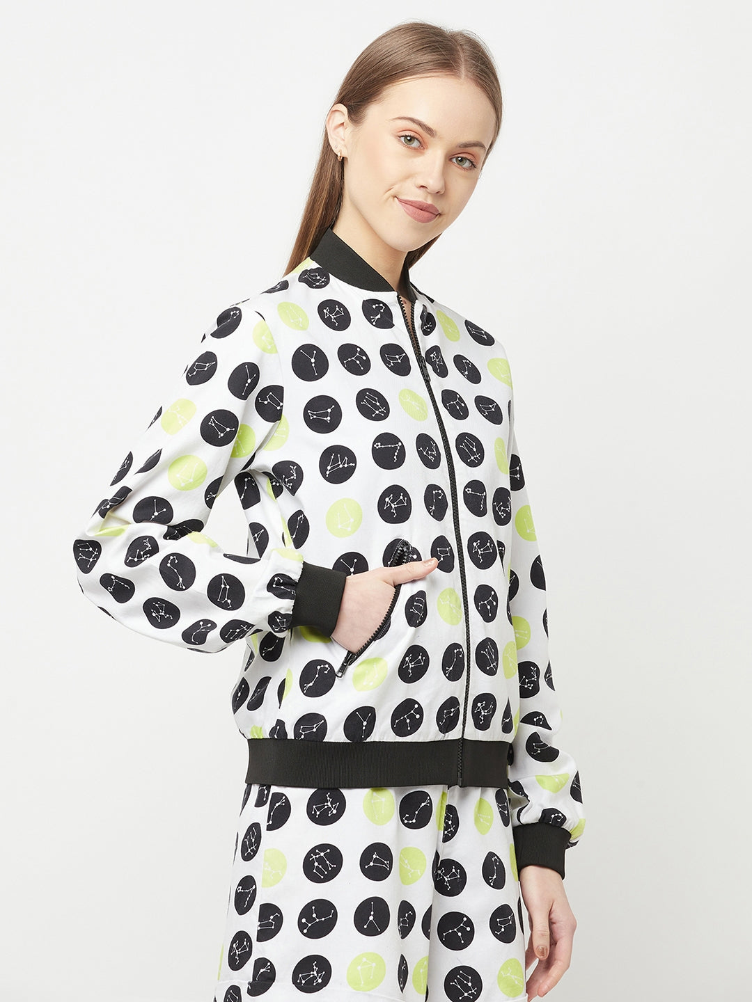 Nikhil Thampi Polka Parka Jacket - Women Jacket