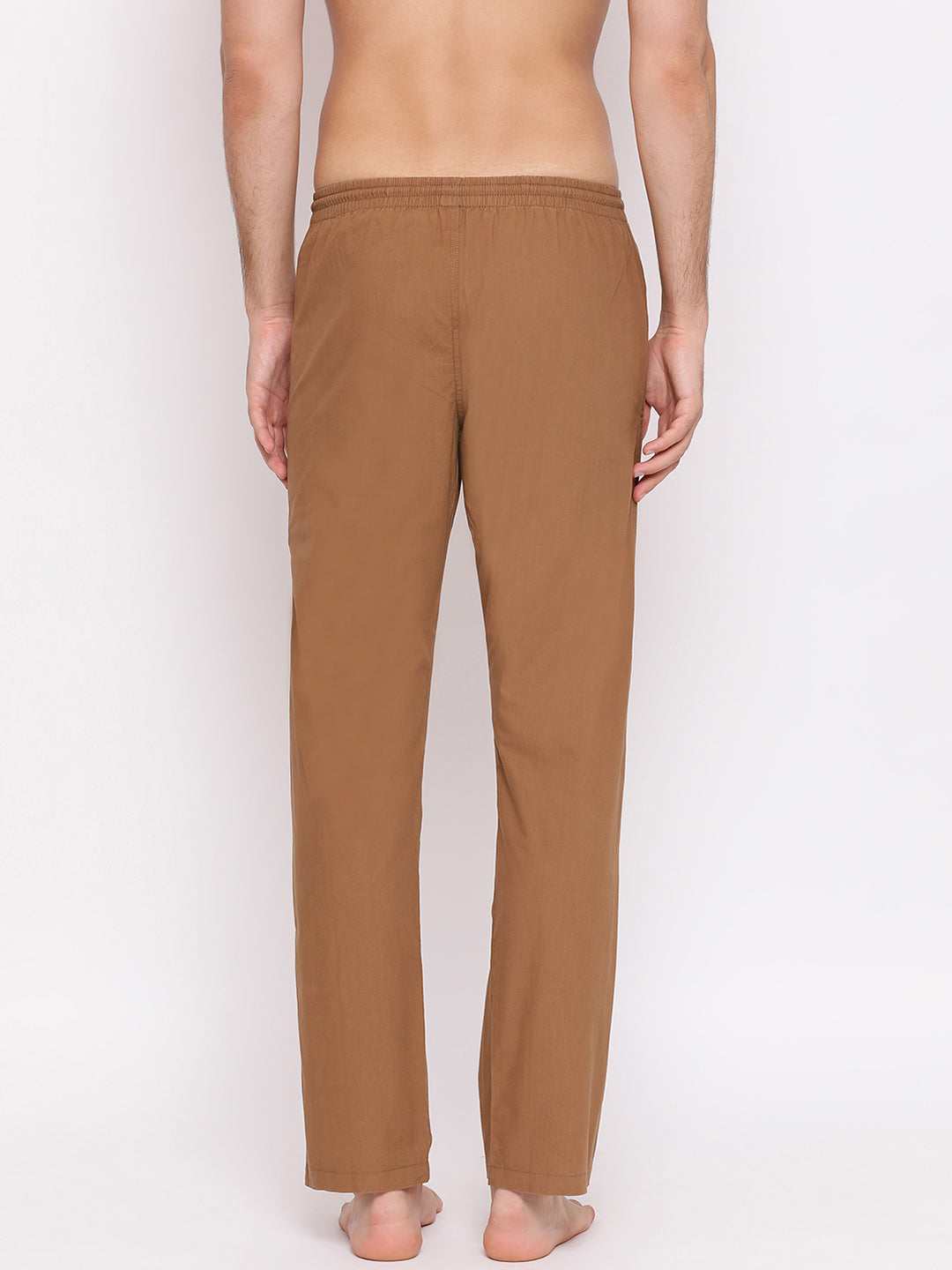 Brown Straight Lounge Pants - Men Lounge Pants