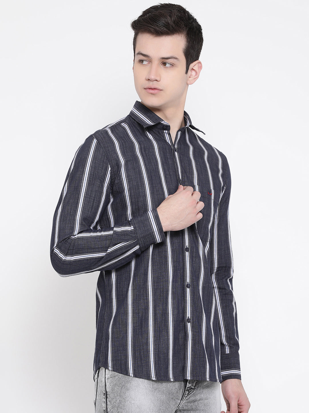 Striped Full Sleeves Slim Fit shirt - Men Shirts