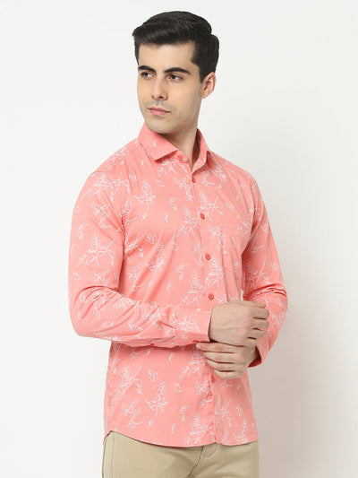  Pink Floral Shirt 