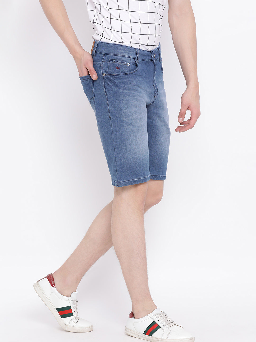 Blue shorts - Men Shorts