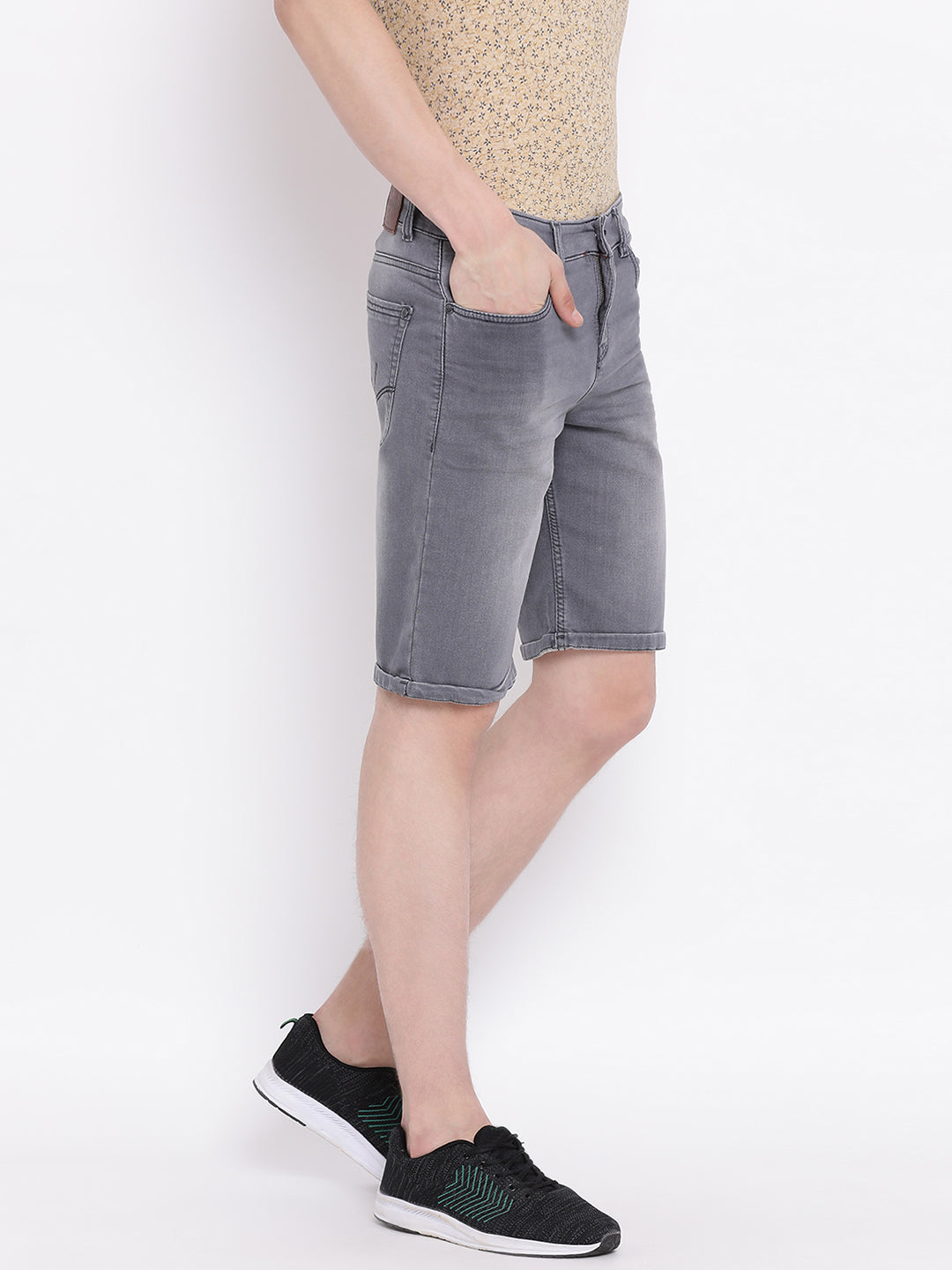 Grey shorts - Men Shorts