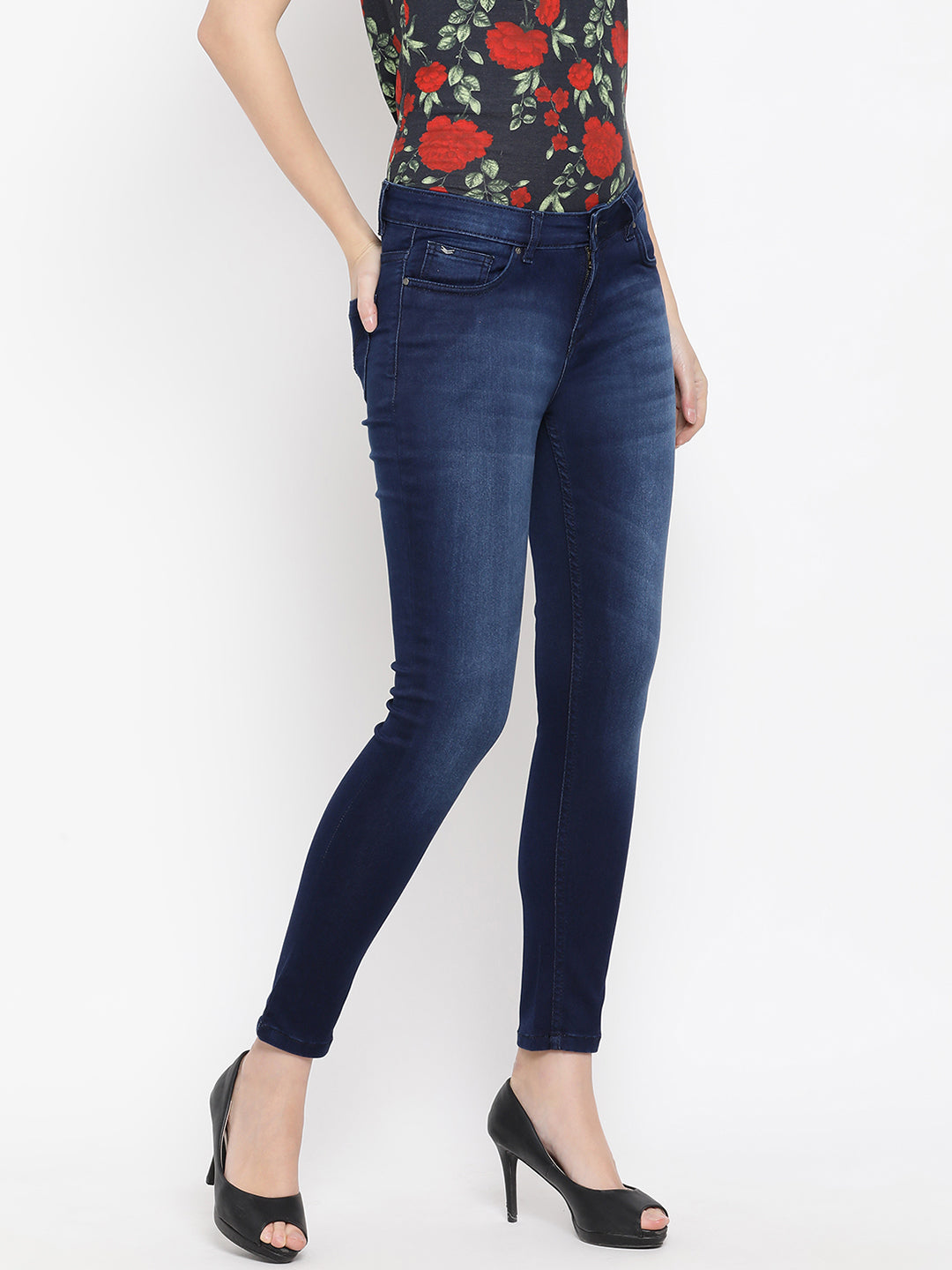Blue Slim Fit Jeans - Women Jeans
