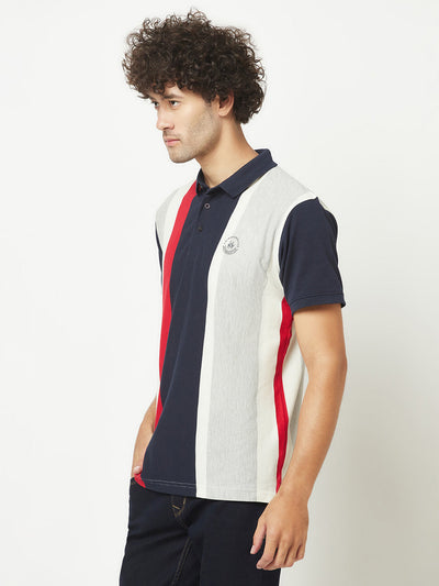  Striped Polo T-Shirt