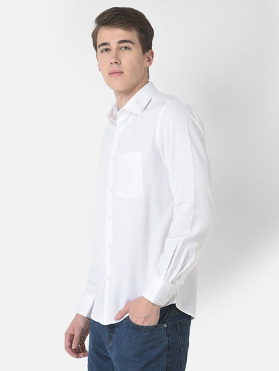  Classic White Button Shirt