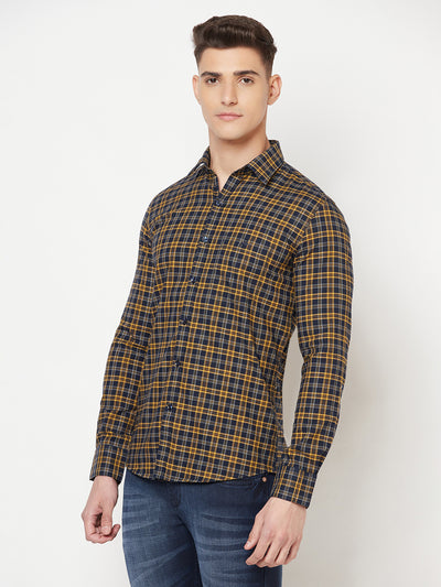 Multi Coloured Shepherd Checked Shirt - Men Shirts