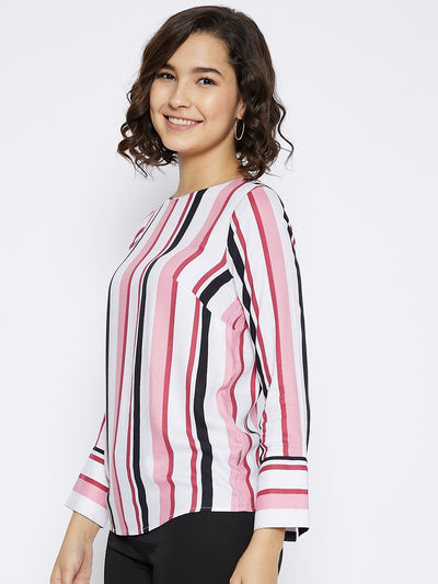 Multi Striped Top - Women Tops