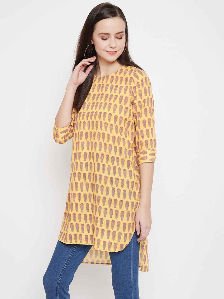 Asymmetrical tunic