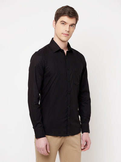 Black Casual Shirt - Men Shirts