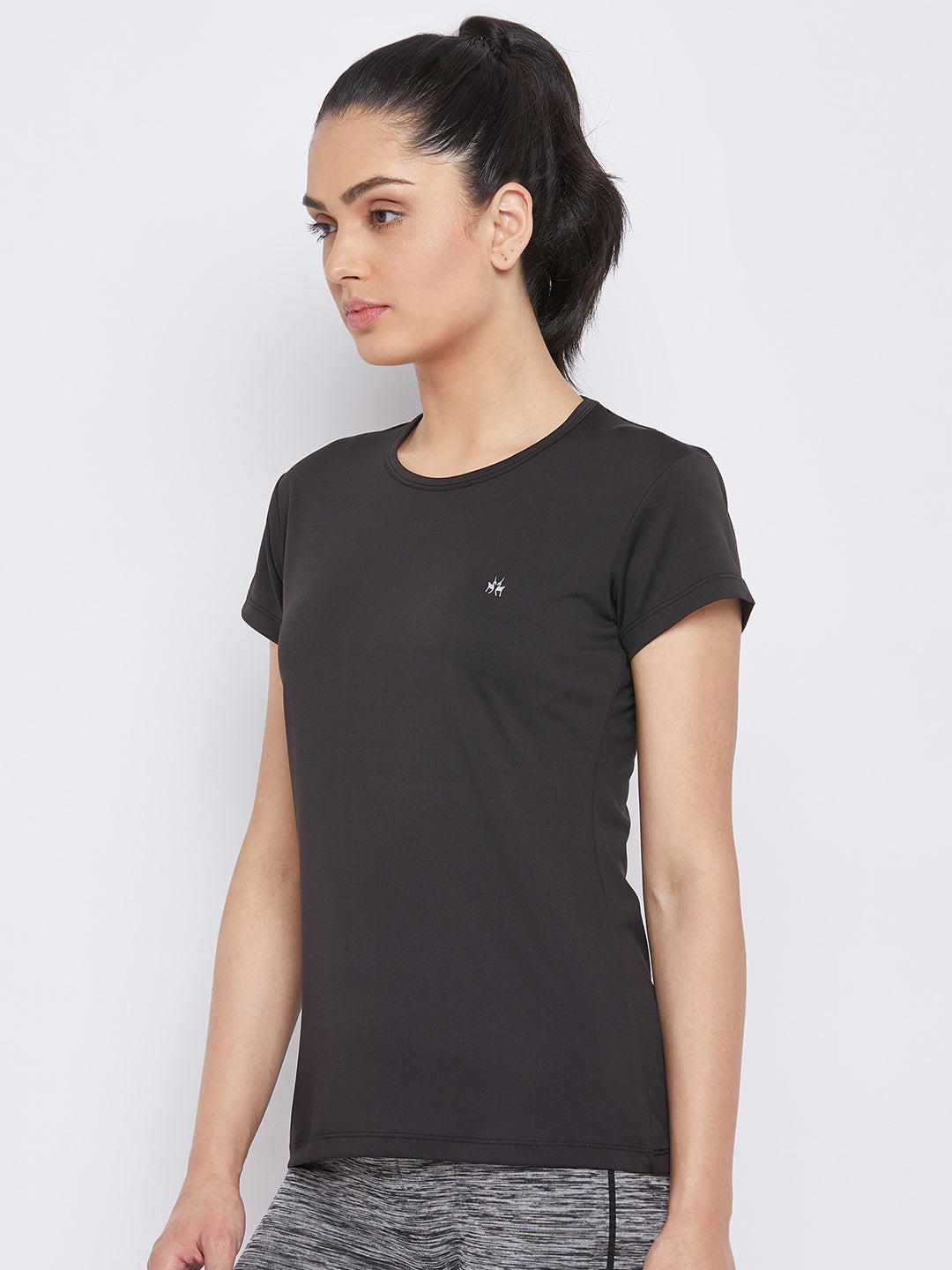 Black Sports T-shirt - Women T-Shirts