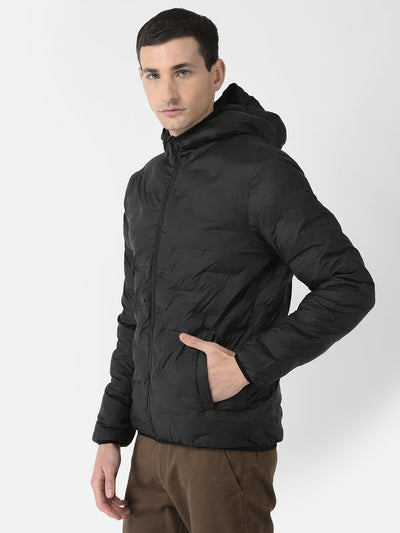 Black Light Quilted Jacket