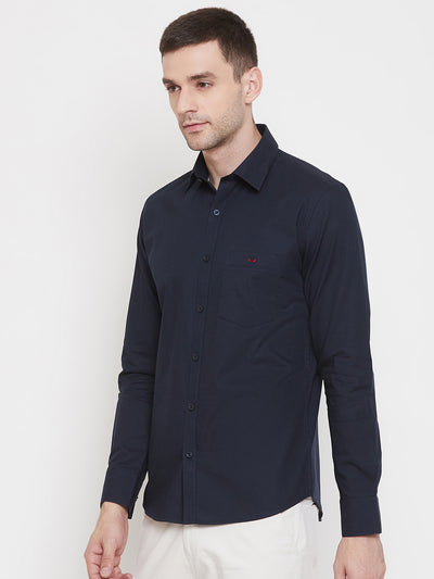 Blue Slim Fit shirt - Men Shirts