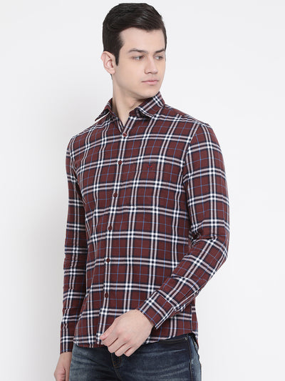 Red Checked Shirt - Men Shirts