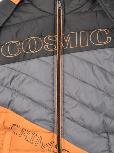 Multi Colourblocked Detachable Hood Jacket - Boys Jacket