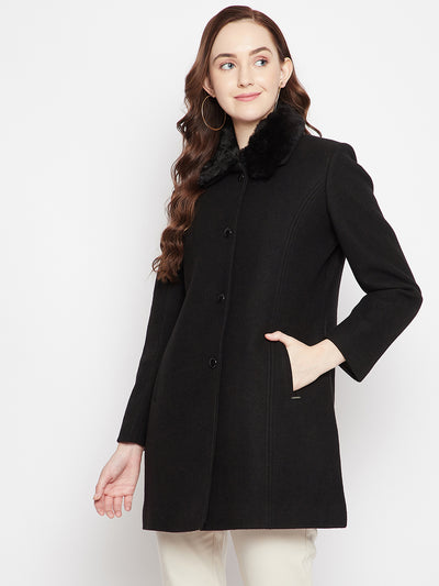 Black Longline Blazer - Women Blazer