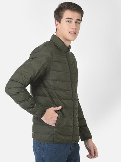  Olive Padded Jacket