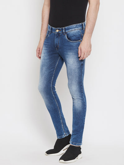 Blue Slim Fit Jeans - Men Jeans