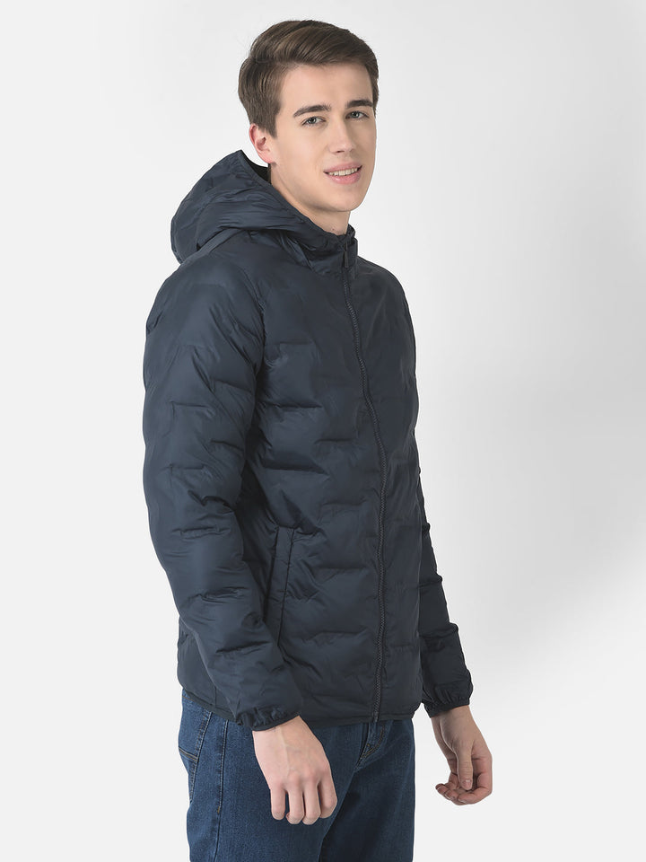  Navy Blue Heavy Padded Jacket 