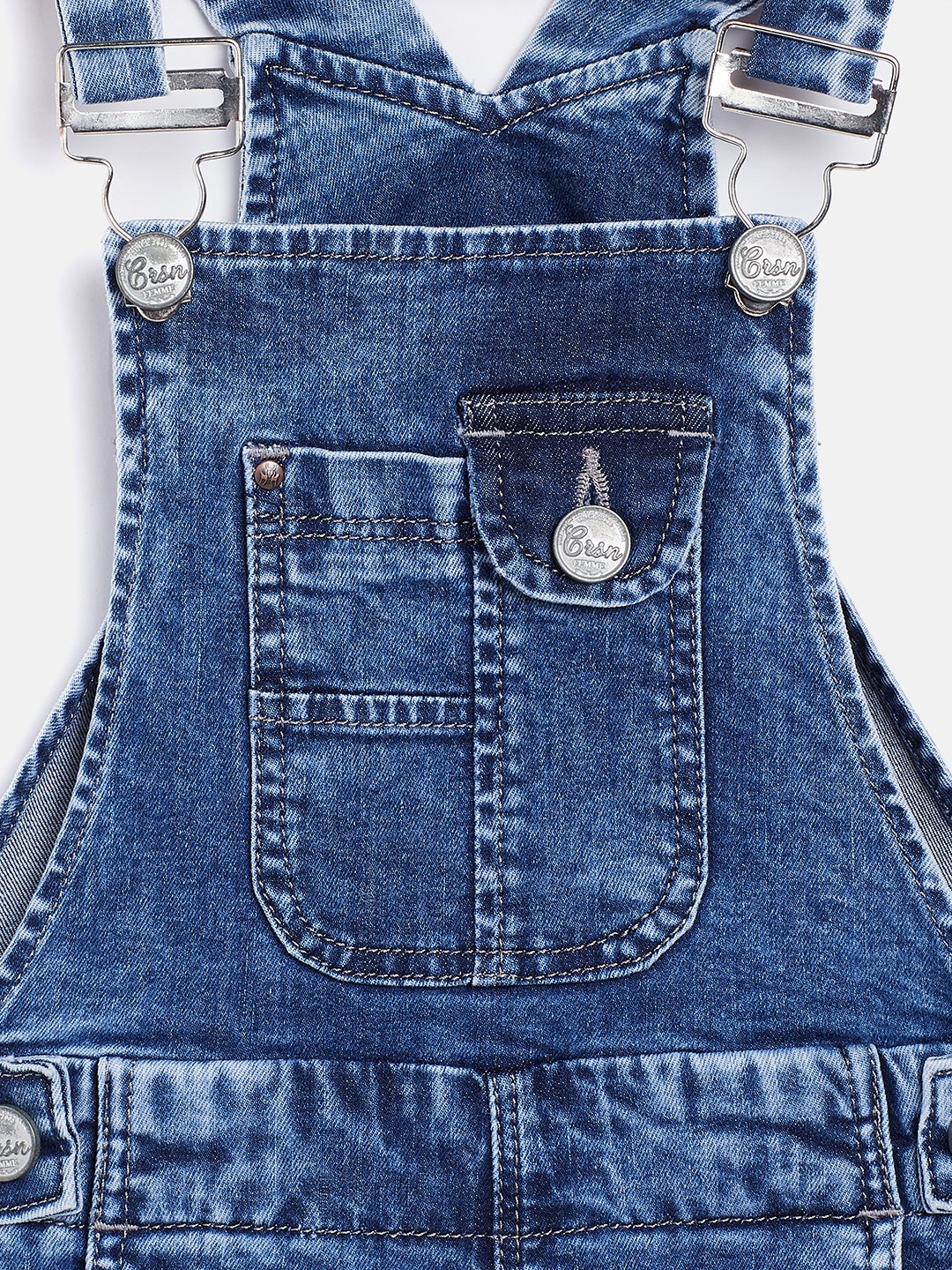 Blue Denim Dungarees - Girls Dungarees