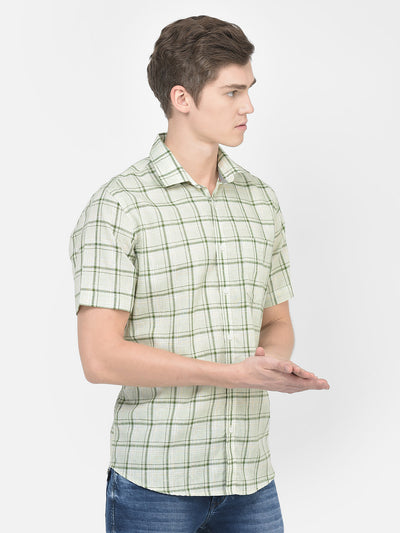  Pista Short-Sleeved Checked Shirt 