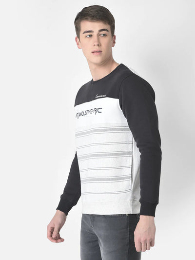  Grey Melange Atmospheric Sweatshirt 