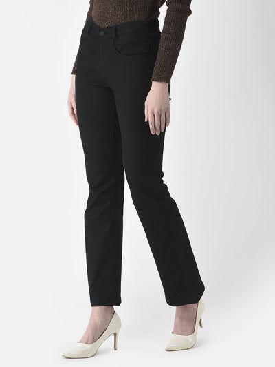  Black Wide-Leg Jeans