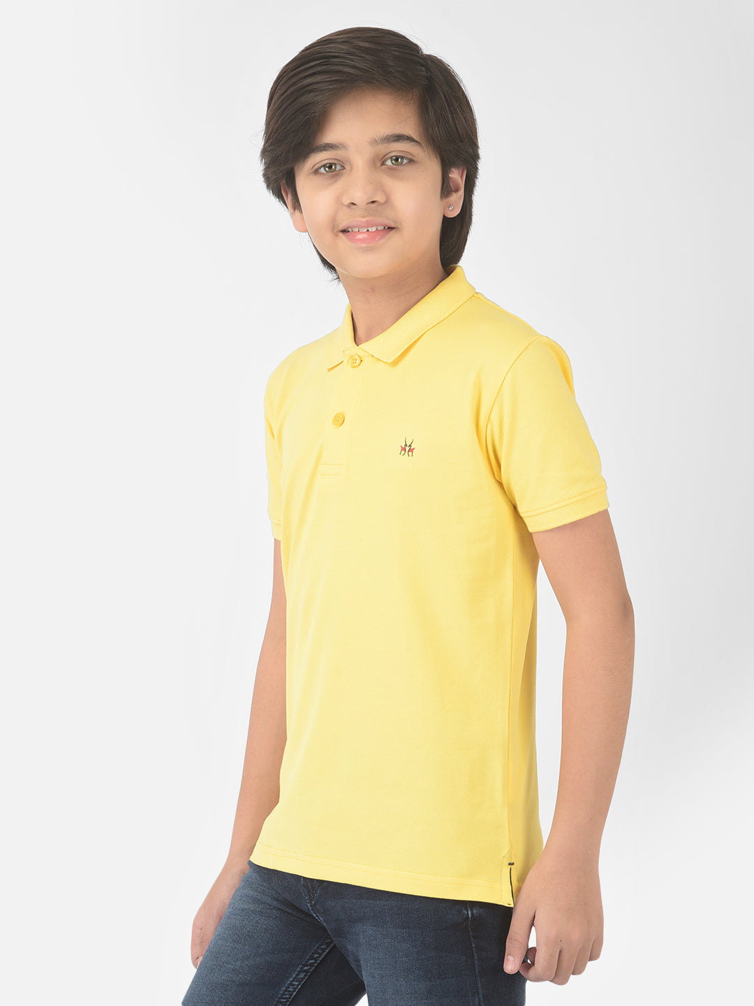 Yellow Polo T-shirt - Boys T-Shirts