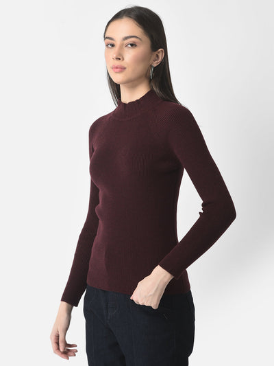  Burnt Maroon Sweater