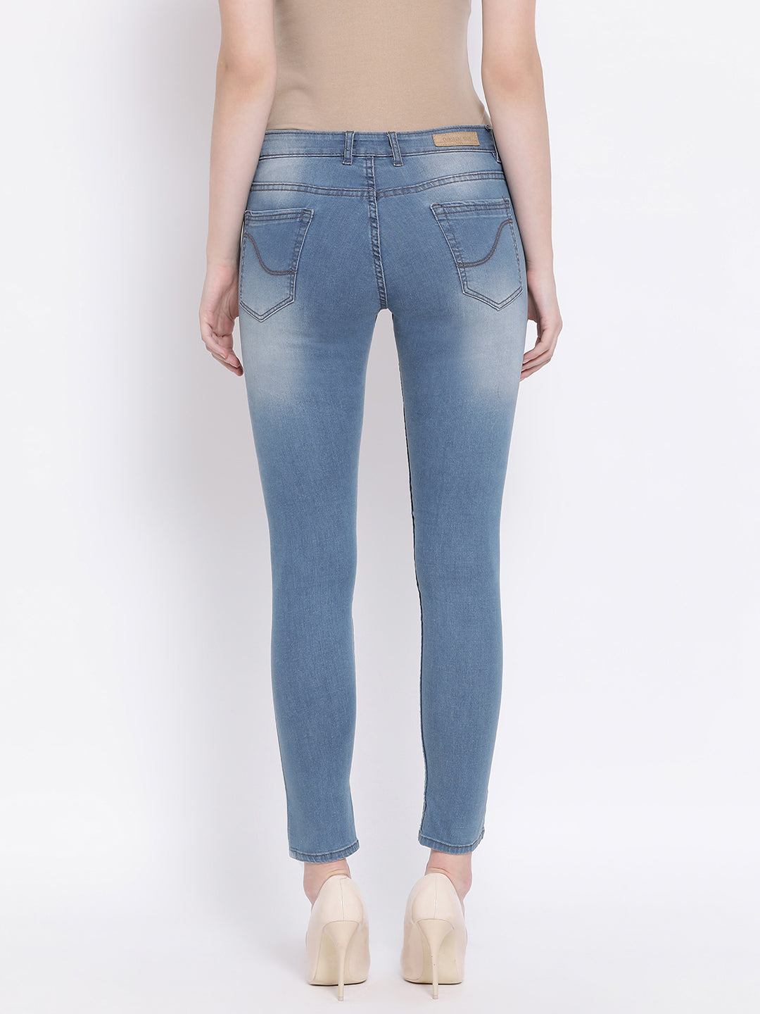 Blue Super Skinny Fit Jeans - Women Jeans