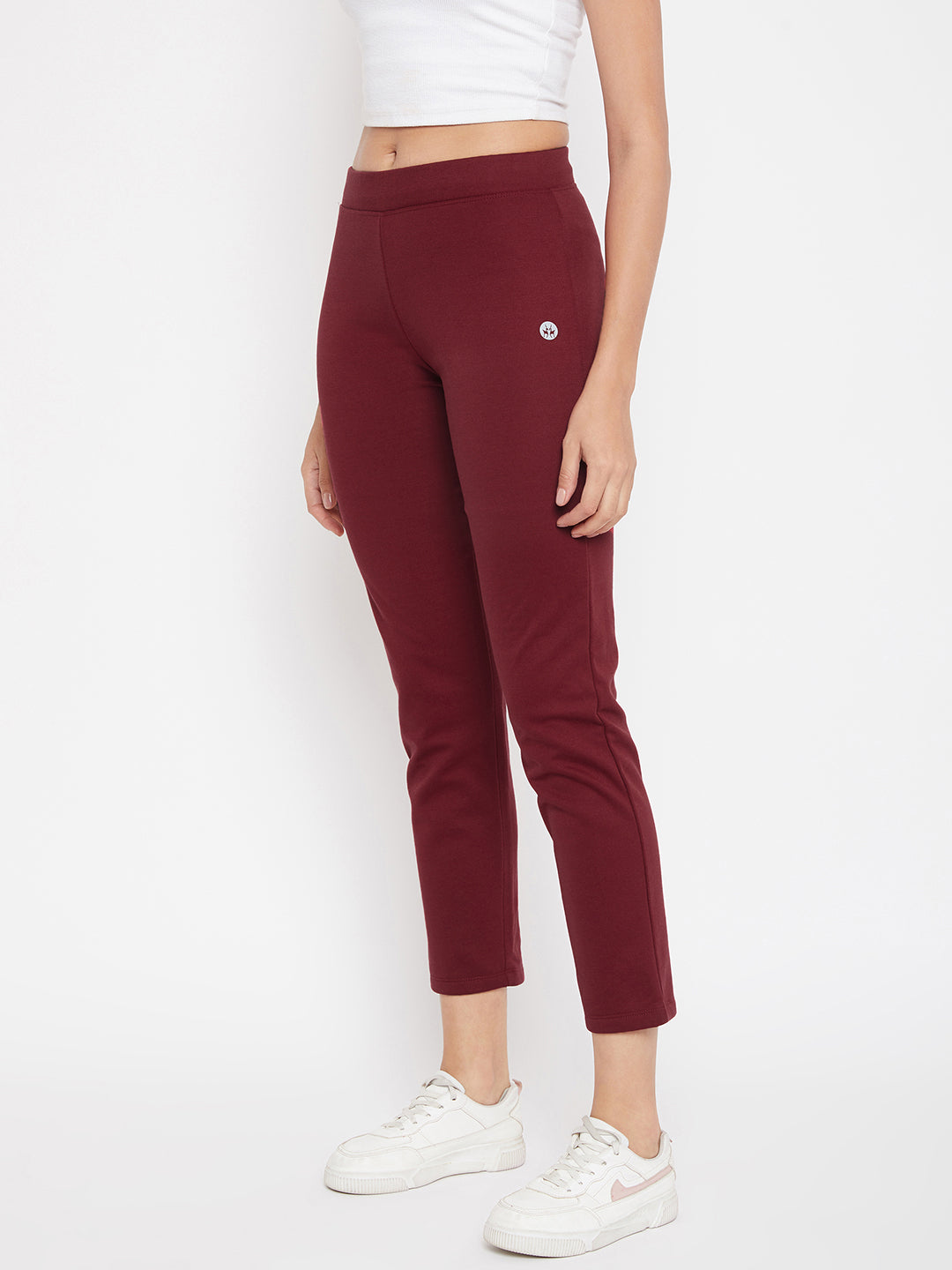Maroon Track Pants - Women Track Pants